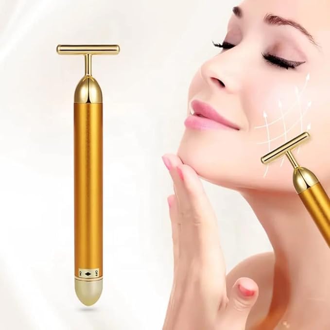 24K Gold Facial Massager