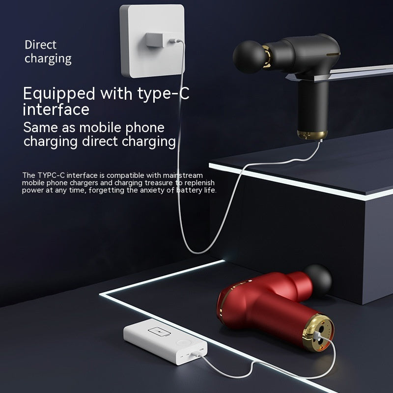 Mini USB Massage Gun